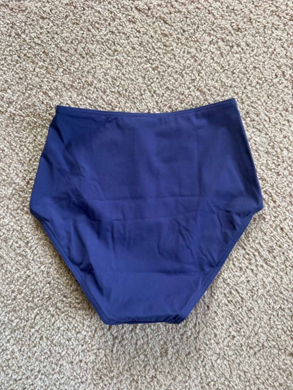 New Zimmermann Sculpt High Rise Bikini Bottoms Swim Navy/ Plum Color size 0 - Picture 3 of 8